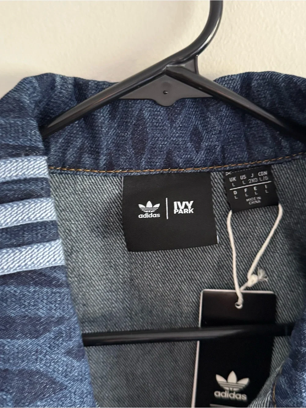 Adidas X Ivy Park monogram denim jacket - Picture 2 of 10